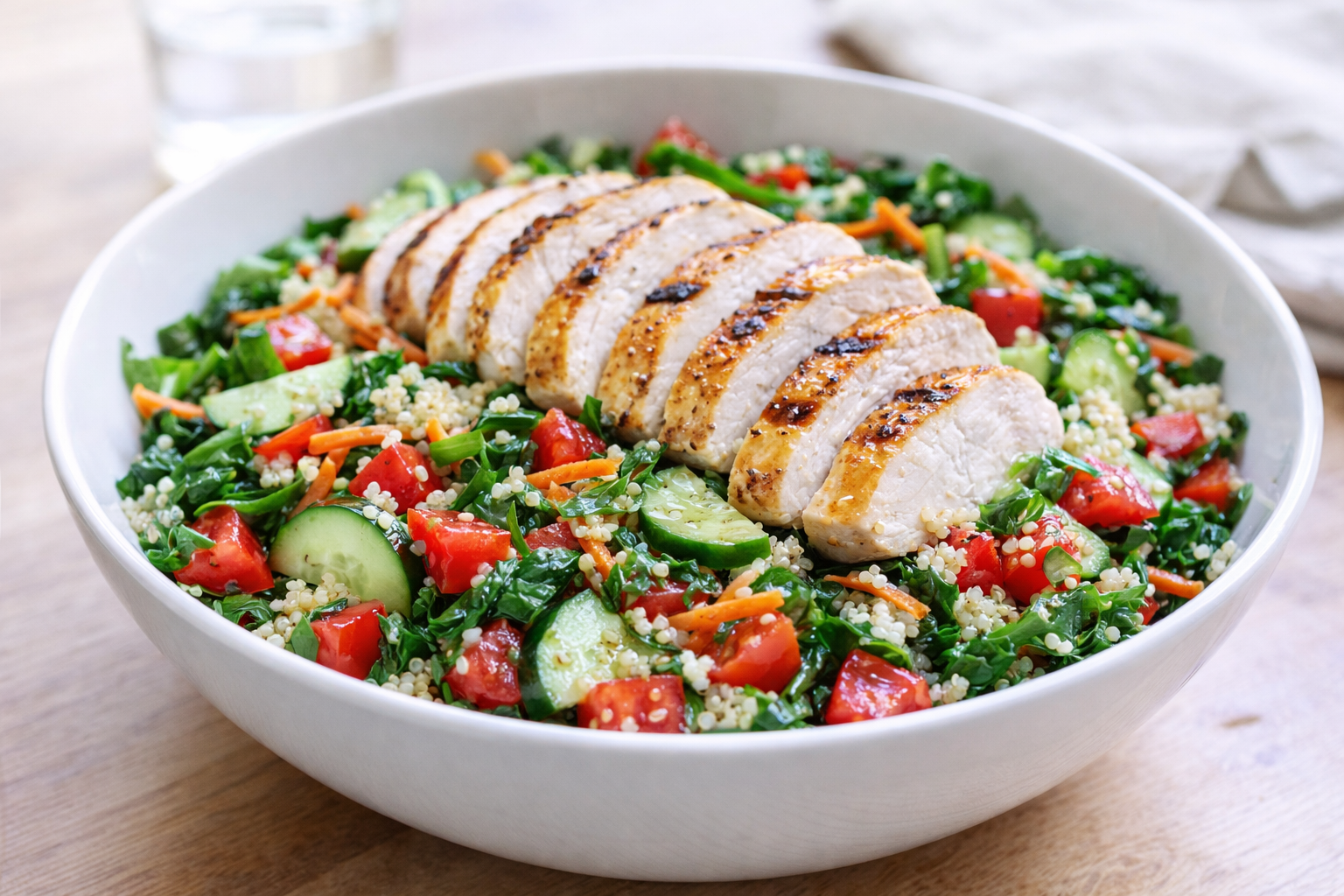 Nutrient-Packed Daily Salad – Boost Fiber, Vitamins & Weight Loss