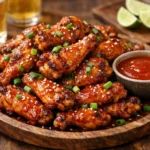 Crispy Oven-Baked Hot Chicken Wings – Ready in 45 Minutes