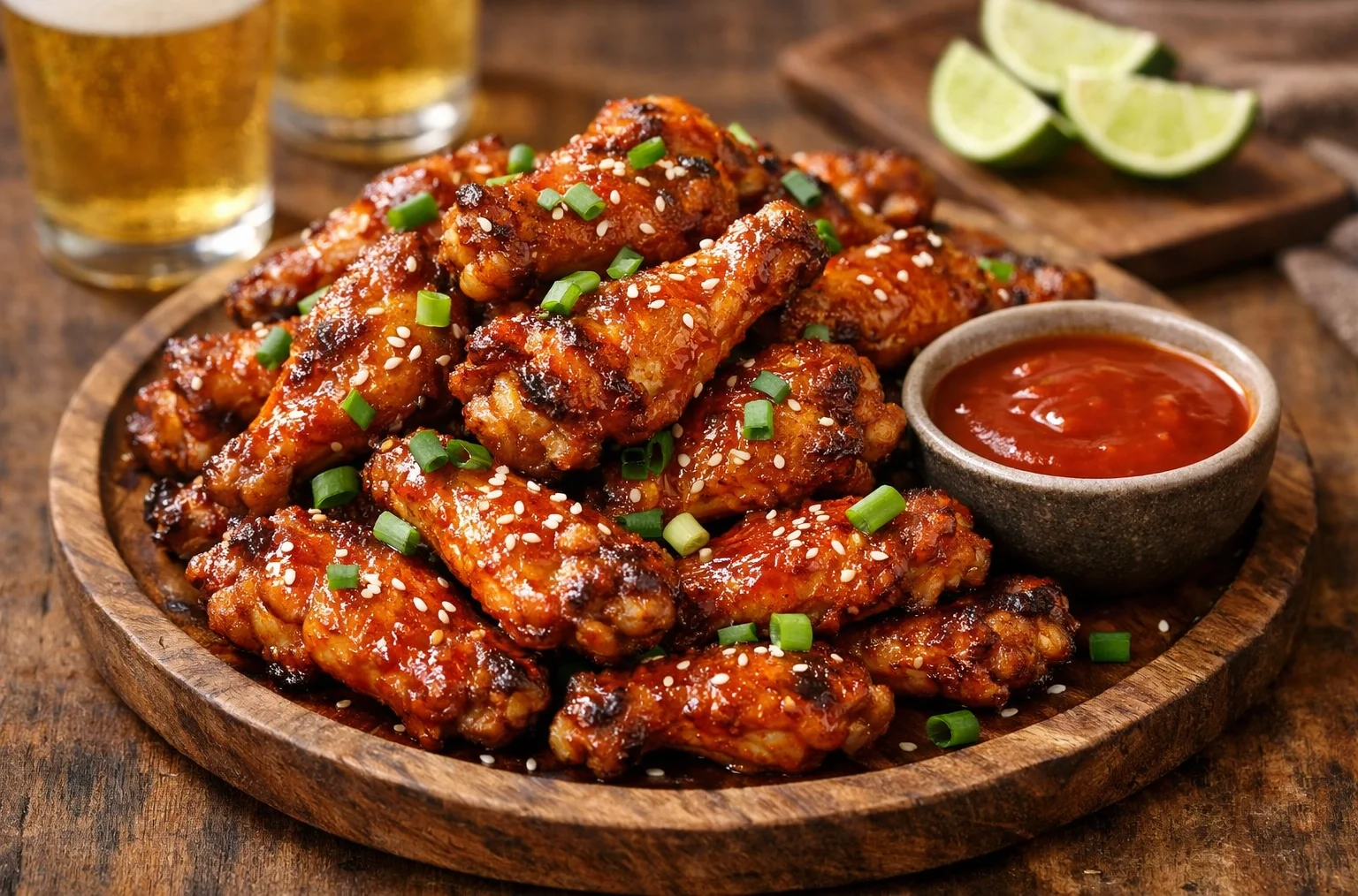 Crispy Oven-Baked Hot Chicken Wings – Ready in 45 Minutes