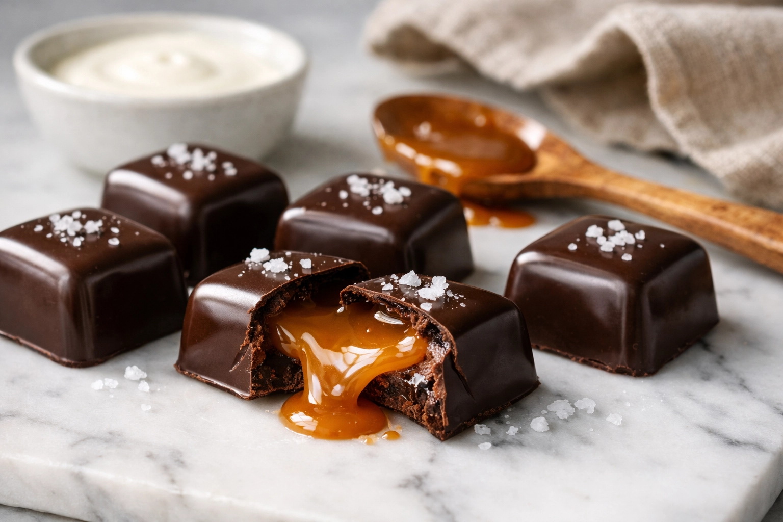 Easy Homemade Caramel Chocolate Bars – Ready in Just 20 Minutes