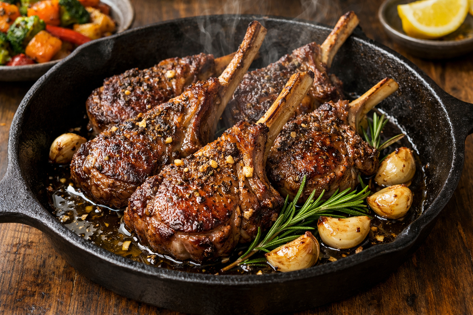 Oven-Roasted Lamb Ribs