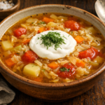 Delicious Russian Cabbage Soup