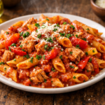 Tuna Pasta with Tomato Sauce