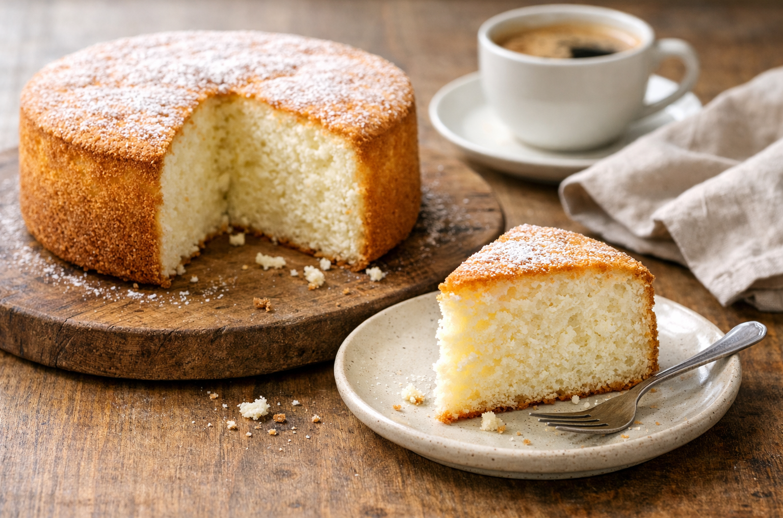 Fluffy Yogurt Cake